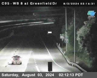 WB 8 at Greenfield Street