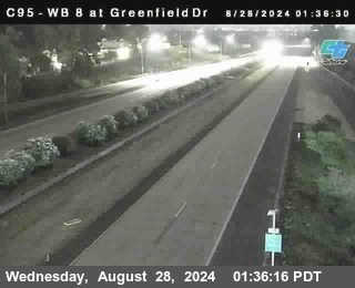 WB 8 at Greenfield Street