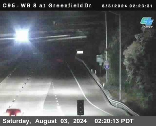 WB 8 at Greenfield Street