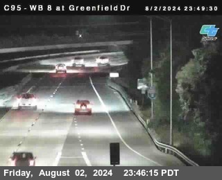 WB 8 at Greenfield Street