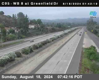 WB 8 at Greenfield Street