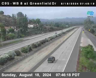 WB 8 at Greenfield Street