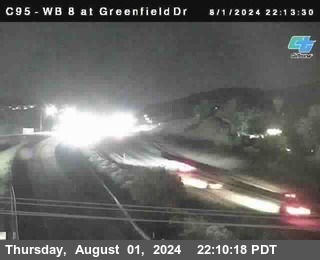 WB 8 at Greenfield Street