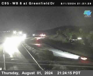 WB 8 at Greenfield Street