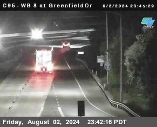 WB 8 at Greenfield Street