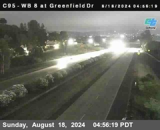 WB 8 at Greenfield Street