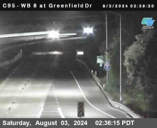 WB 8 at Greenfield Street