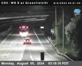 WB 8 at Greenfield Street