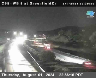 WB 8 at Greenfield Street