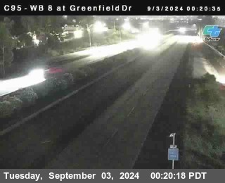 WB 8 at Greenfield Street