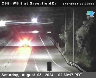 WB 8 at Greenfield Street