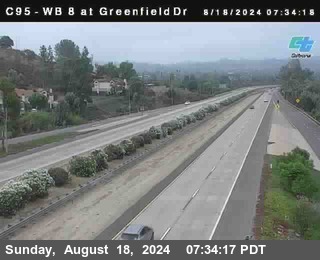 WB 8 at Greenfield Street