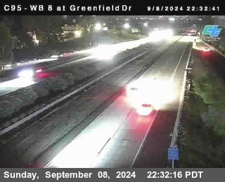 WB 8 at Greenfield Street