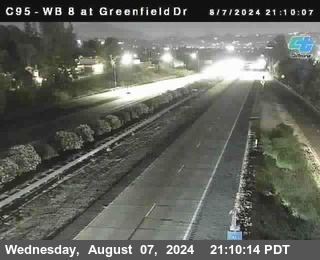 WB 8 at Greenfield Street