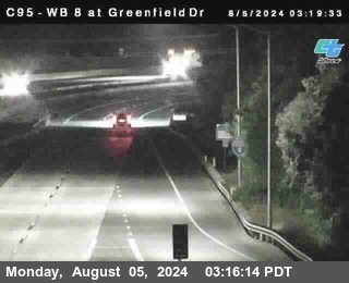 WB 8 at Greenfield Street