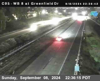 WB 8 at Greenfield Street