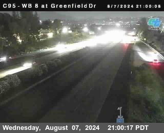 WB 8 at Greenfield Street