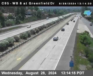 WB 8 at Greenfield Street