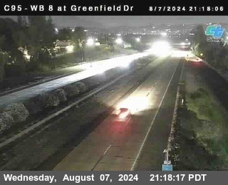 WB 8 at Greenfield Street