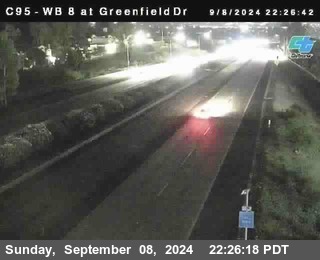 WB 8 at Greenfield Street