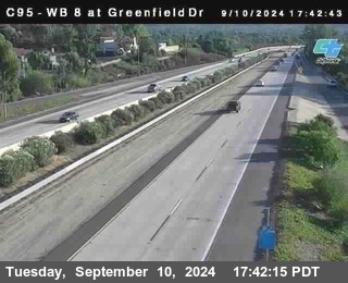 WB 8 at Greenfield Street