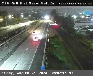 WB 8 at Greenfield Street