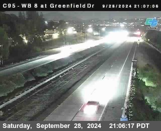 WB 8 at Greenfield Street