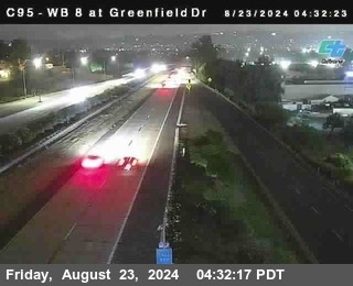 WB 8 at Greenfield Street