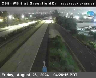 WB 8 at Greenfield Street