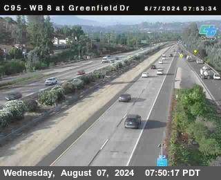 WB 8 at Greenfield Street