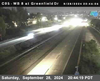 WB 8 at Greenfield Street