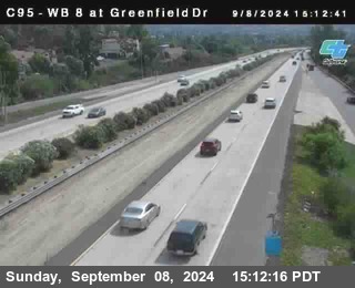 WB 8 at Greenfield Street