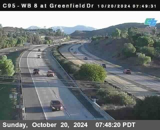 WB 8 at Greenfield Street