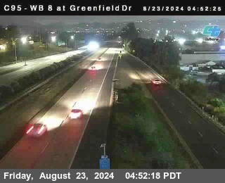 WB 8 at Greenfield Street