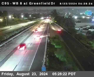 WB 8 at Greenfield Street