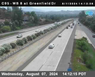 WB 8 at Greenfield Street