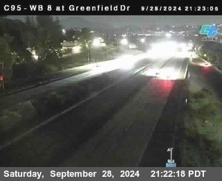 WB 8 at Greenfield Street