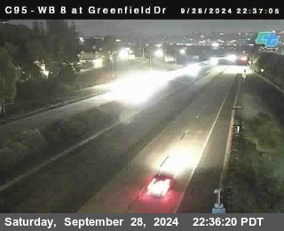 WB 8 at Greenfield Street