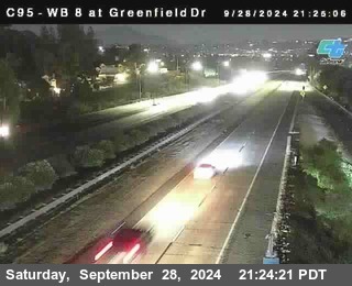 WB 8 at Greenfield Street