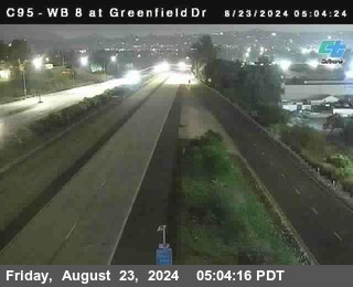 WB 8 at Greenfield Street