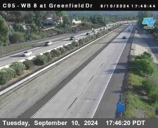 WB 8 at Greenfield Street