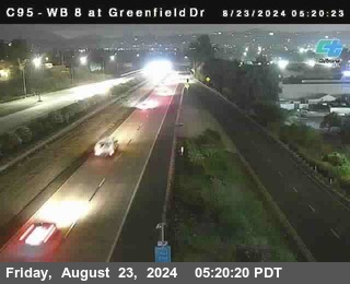 WB 8 at Greenfield Street