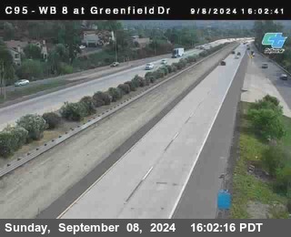 WB 8 at Greenfield Street