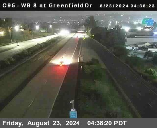 WB 8 at Greenfield Street