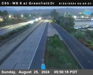 WB 8 at Greenfield Street