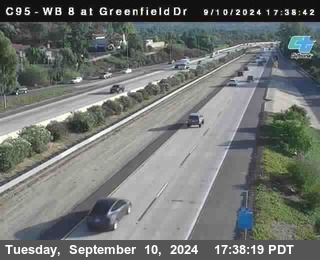 WB 8 at Greenfield Street