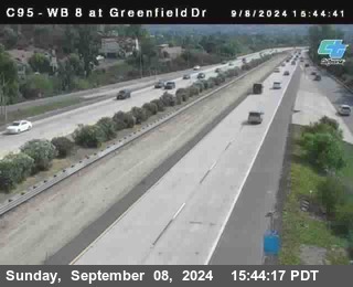 WB 8 at Greenfield Street