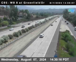 WB 8 at Greenfield Street