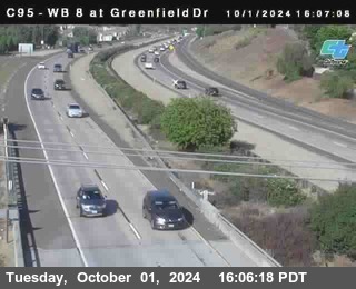 WB 8 at Greenfield Street