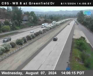 WB 8 at Greenfield Street